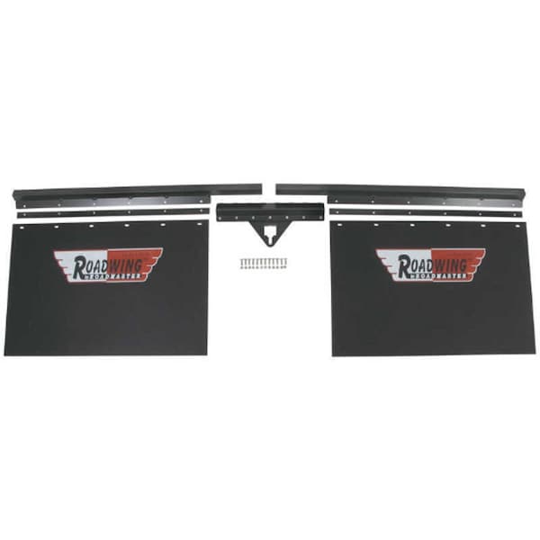 EXPANDABLE ROADWING REMOVABLE MUD FLAP SYSTEM - FROM 91 INCHES TO 102